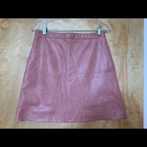 Zara pink mini skirt